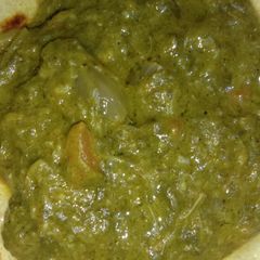 A picture of Sarso ka saag.