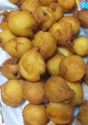 Una foto de Buñuelos materos