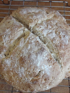 A picture of My style Irish white soda bread.