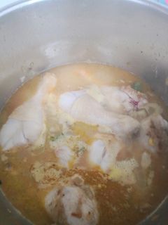 Una foto de Pollo con naranja
