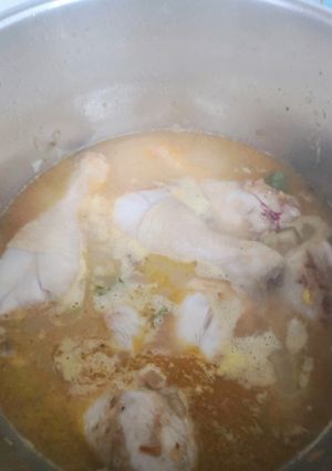 Una foto de Pollo con naranja