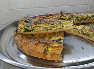 Foto di Torta Salata alle Bietole Senza Glutine