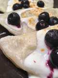 Blackberry pierogi (dumplings)