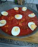 Merluza en samfaina