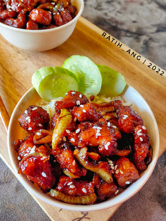 Foto resep Riceball Ayam Crispy Lada Hitam