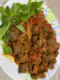 عکسی از دستور دل و قلوه و جیگر