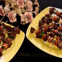 A picture of Beef kebab.