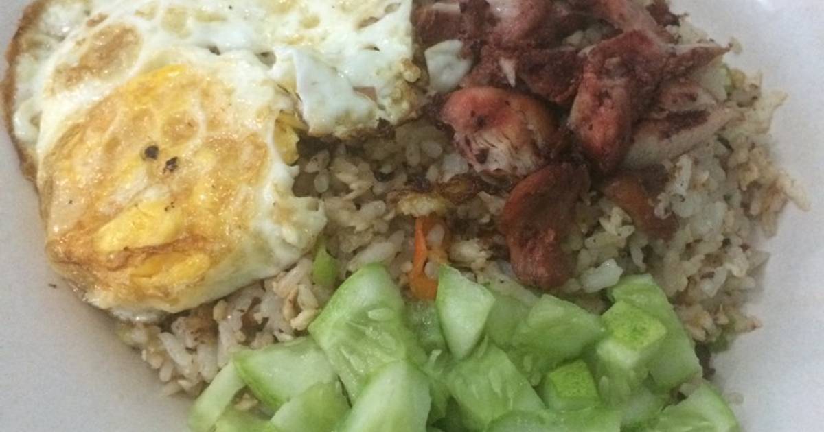 Resep Nasi goreng yang chow (chinese style fried rice 