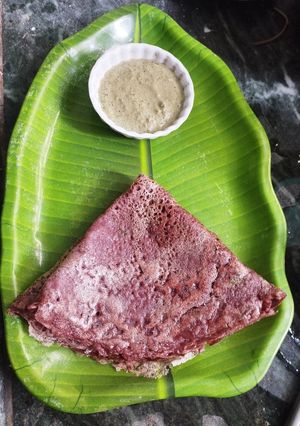 A picture of Instant Ragi Dosa.