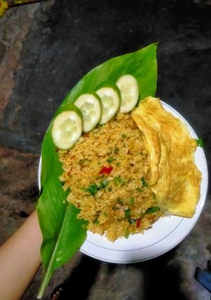 Foto resep Nasi Goreng Daun Kunyit