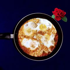 A picture of Shakshuka.