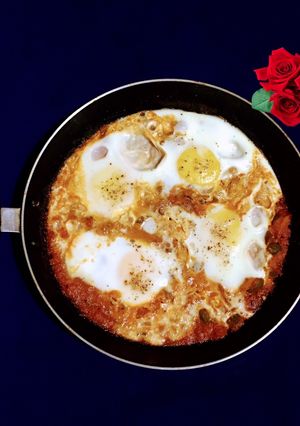 A picture of Shakshuka.