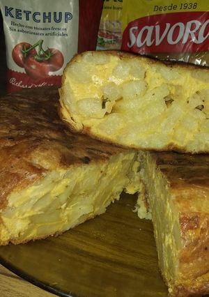 Una foto de Tortilla de papa