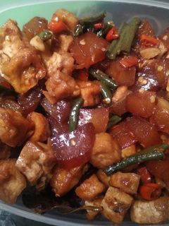 Foto resep Oseng Kikil Tahu Cabe Ijo