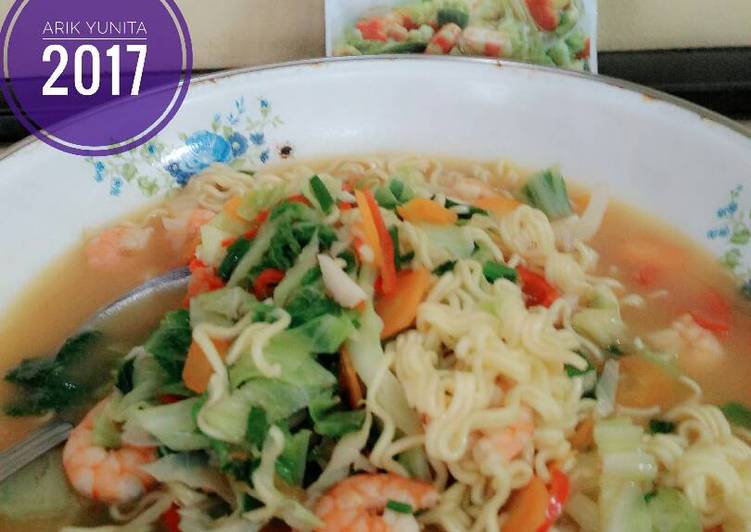 Resep Capcay mie seafood Praktis yang Sempurna