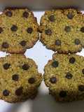 Galletitas de avenas con chips de chocolate (súper fáciles)