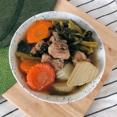 A picture of Mixed Vegetable Stew Recipe Thai Style • Tom Jap Chai • ThaiChef Food.