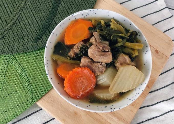 Mixed Vegetable Stew Recipe Thai Style • Tom Jap Chai • ThaiChef Food