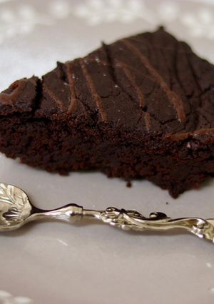 A picture of Vegan brownies 🍫.