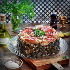 طاجن ورق العنب بالكوارع-レシピのメイン写真