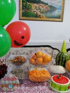 عکسی از دستور ژله یلدا