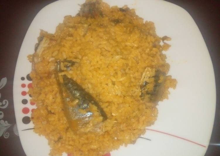 Ofada jollof rice
