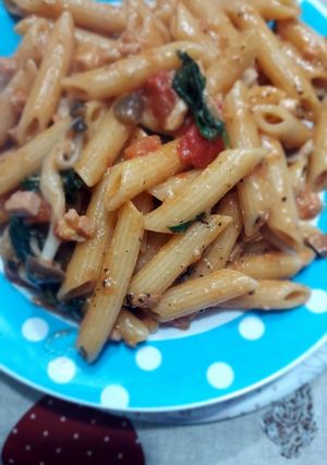 茄汁肉醬麵（素食） 的食譜成品照片