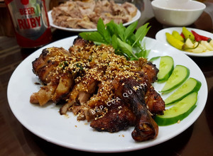 Hình của món Vịt nướng ngũ vị.
