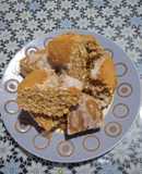 Torta matera de limón con harina integral y avena