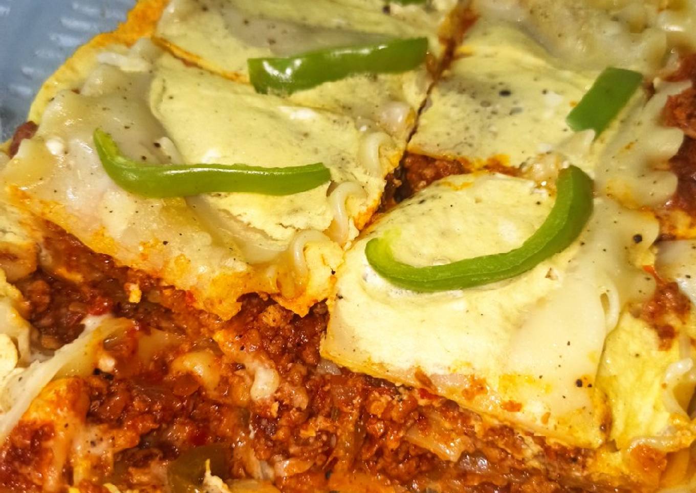 Beef lazania