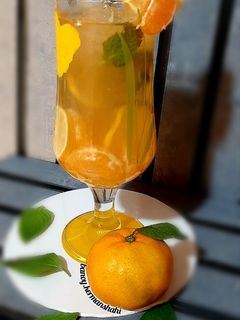 عکسی از دستور موهیتو نارنگی 🍊