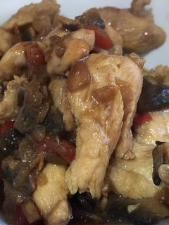 Foto resep Ayam Jamur Teriyaki