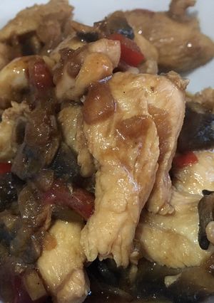 Foto resep Ayam Jamur Teriyaki