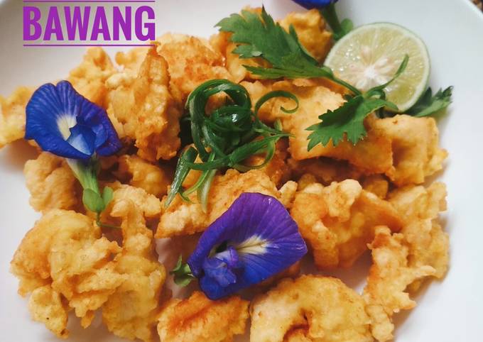 Ayam Popcorn Goreng Bawang