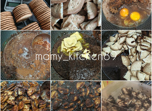 Gambar Kek Batik Lembut Sedap