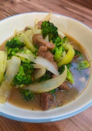 Foto resep Cah Brokoli Daging