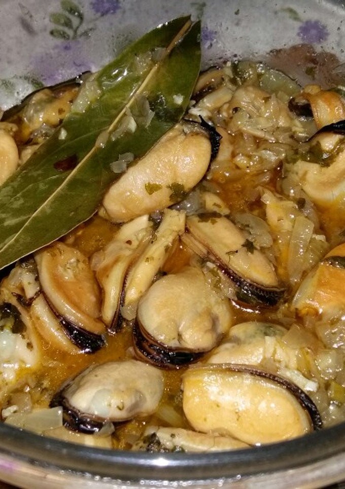 Una foto de Mejillones guisados