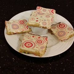 A picture of White Chocolate Chip Brownies.
