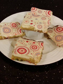 A picture of White Chocolate Chip Brownies.