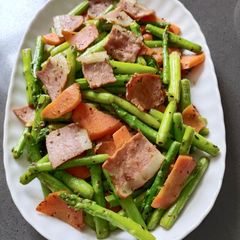 A picture of Baked Asparagus Mix.