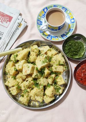 ખાટ્ટા ઢોકળા (Khatta Dhokla Recipe In Gujarati) રેસીપી મુખ્ય ફોટો