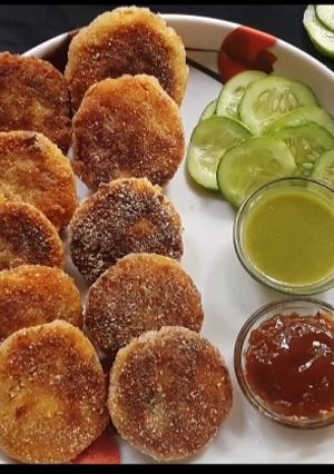 মিষ্টি  কুমড়োর কাটলেট (mishti kumror cutlet recipe in Bengali) রেসিপির প্রধান ছবি