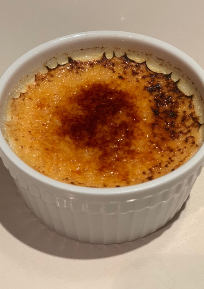 Una foto de Crème brûlée