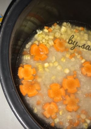 Foto resep Nasi sayur magic com