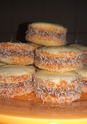 Una foto de Alfajores de maizena