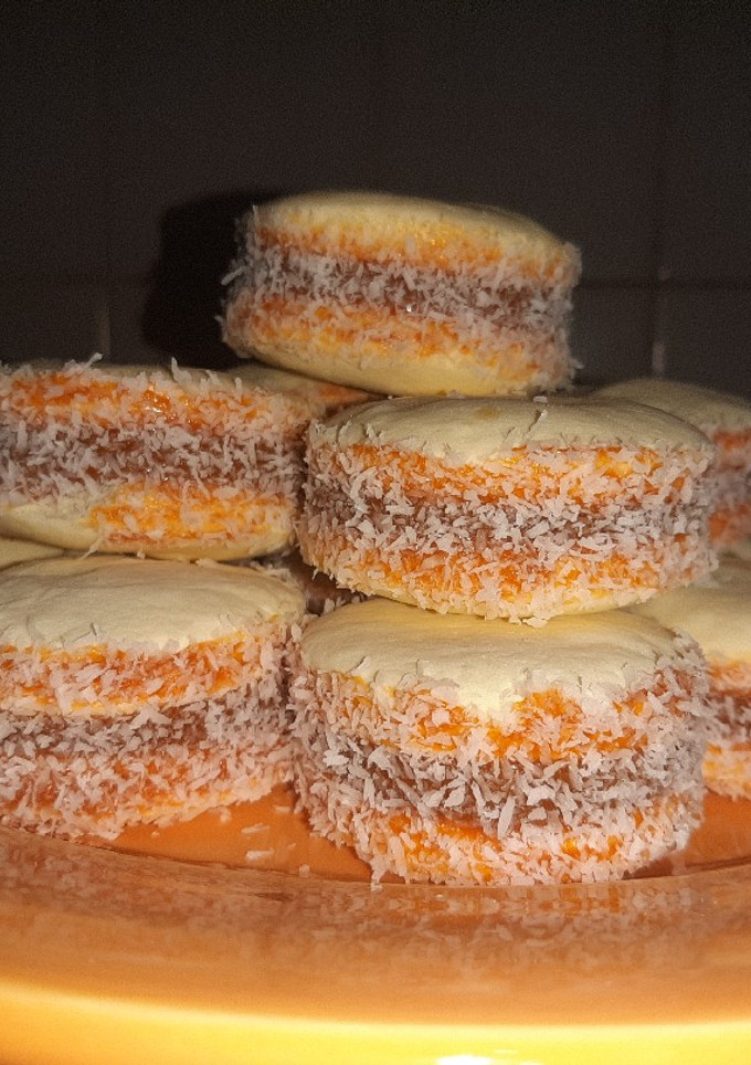 Una foto de Alfajores de maizena