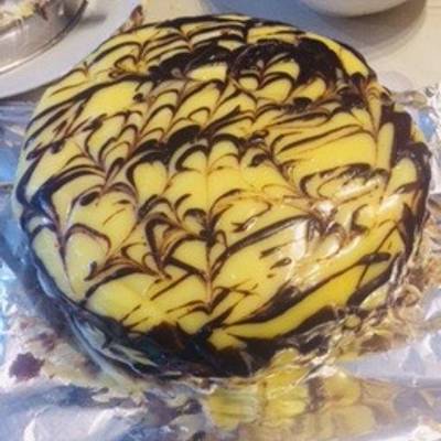 Delicious Vancho Cake with Chocolate and Vanilla