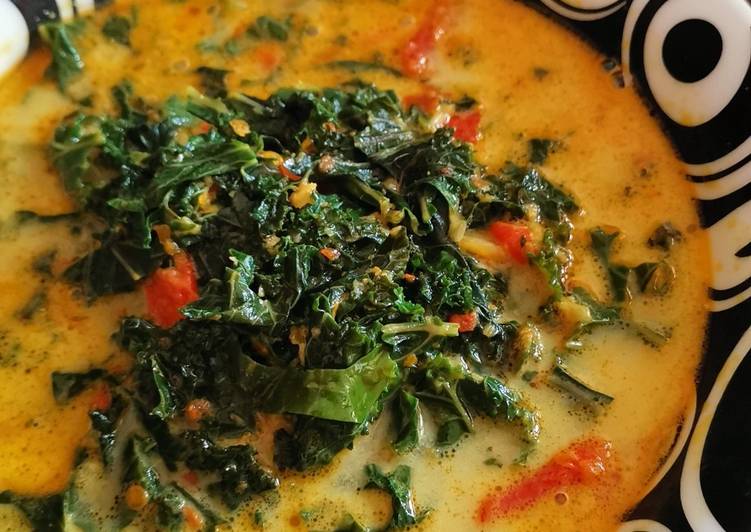 Caranya Membuat Gulai Daun Kale Ala Restoran