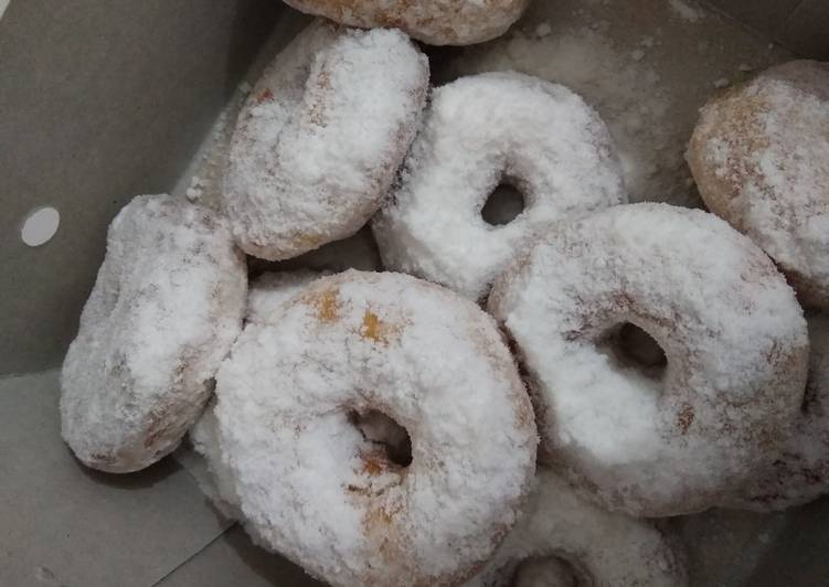 Resep masakan Donat Salju Ekonomis | Langkah Membuat Donat Salju Ekonomis Yang Lezat