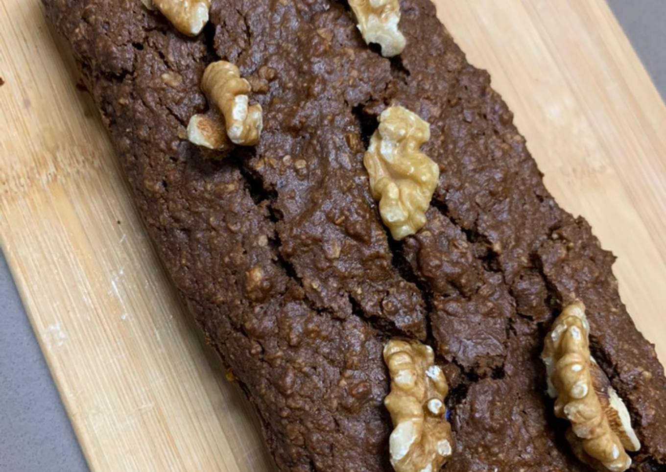 Brownie de calabaza y chocolate negro